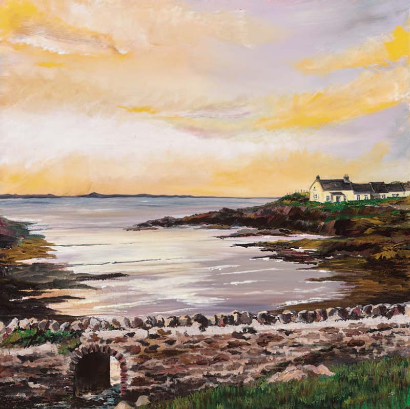 Pembrokeshire artist; treatment of St Brides Haven