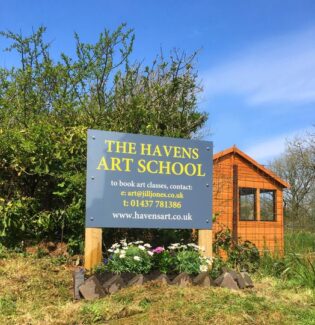 Art Courses in Pembrokeshire: The Havens Art School, Talbenny, near Little Haven