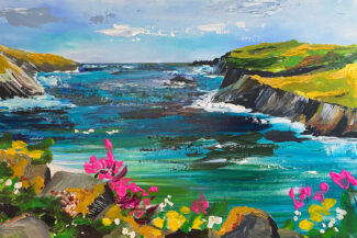 Bay pretty boulders: art exhibition north wales