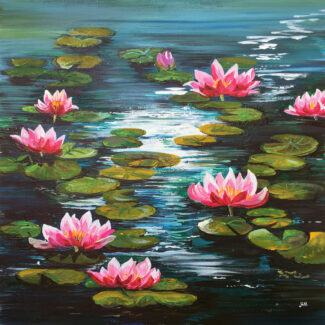 Light on Lilies: exhibiting at Pure art gallery