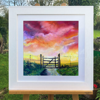 Pembrokeshire Artist Jill Jones : Gate to the West
