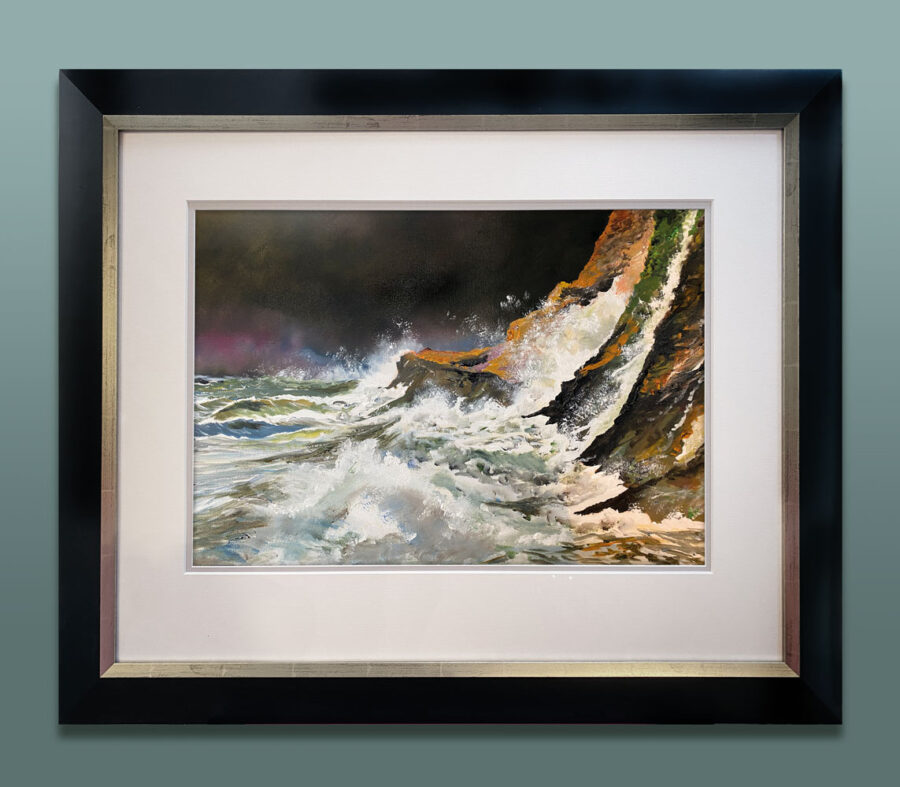 Paintings of the Welsh Coast: Sea Splash Sashays