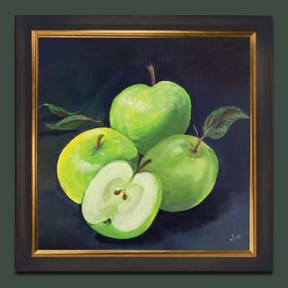 'Green Apples'  Original Painting) - Image 2