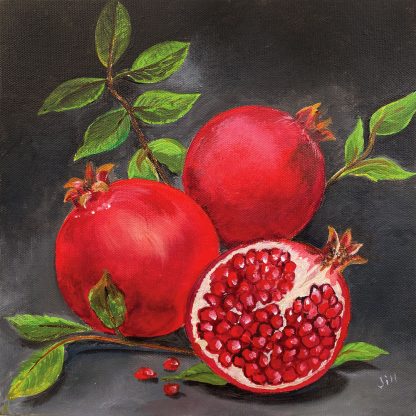 'Pomegranates'  Original Painting)